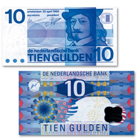 Lot des  2 billets Pays-Bas