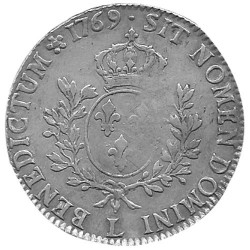 Écu d’Argent Louis XV au Bandeau