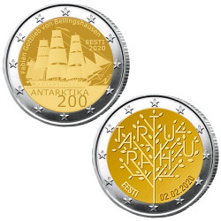 Lot des 2 x 2 Euro Estonie 2020