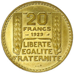 20 Francs Turin Essai 1929 - Diori Hamani - Indépendance