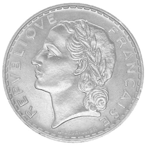 5 Francs Lavrillier Essai 1933