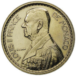 20 Francs Monaco Essai 1945 - Louis II