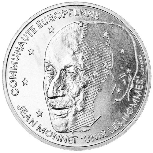 100 Francs Argent Essai 1992 - Jean Monnet