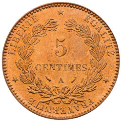 5 Centimes Cérès 1893