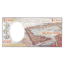 10 000 Francs Djibouti 1984