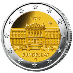 2 Euro Allemagne 2019 - 70 ans du Bundesrat allemand