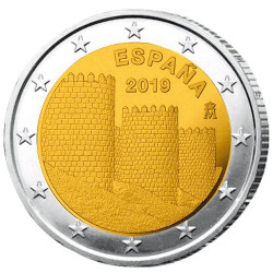 2 Euro Espagne 2019 - Murailles d’Ávila