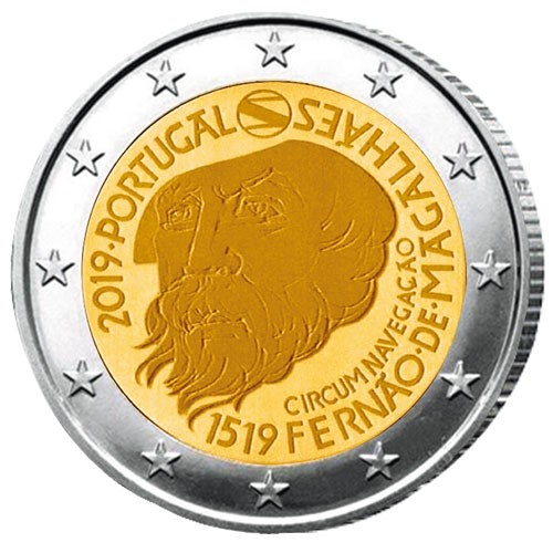 2 Euro Portugal 2019 - 500 ans du Tour du Monde de Magellan