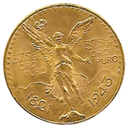 50 Pesos Or 1943