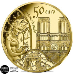 50 Euro Or France BE 2020 - l'époque Gothique