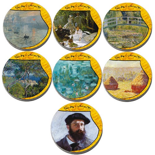 Le coffret Claude Monet