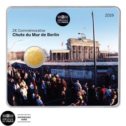 2 Euro France BU 2019 - 30 ans de la Chute du Mur de Berlin