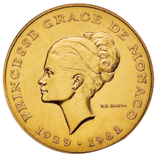 10 Francs Monaco 1982 - Essai Princesse Grace