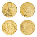 Coffret commémoratif Vatican Andorre 4 x 2 Zloty 2003-2014 - Jean-Paul II