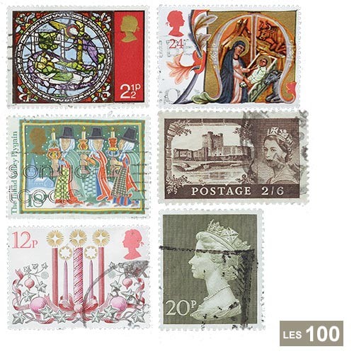 100 timbres Grande-Bretagne