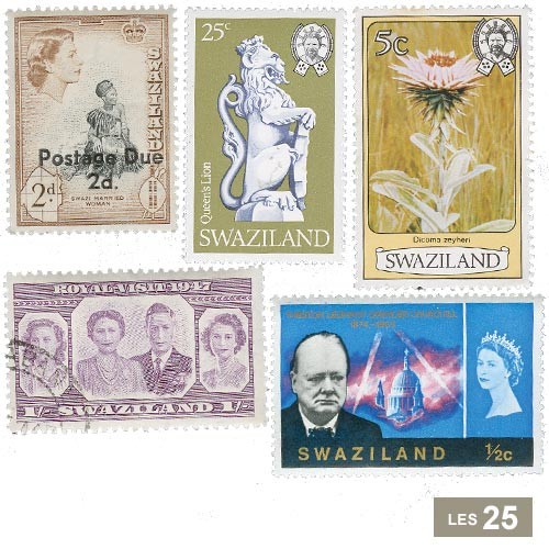 25 timbres Swaziland