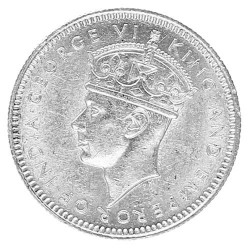 10 Cents Argent Malaya 1941 - George V