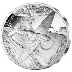 50 Euro Argent France BE 2020 - Spitfire