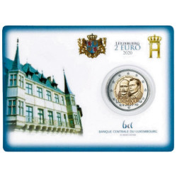 2 Euro Luxembourg BU 2020 - 200 ans du Prince Henri d'Orange-Nassau