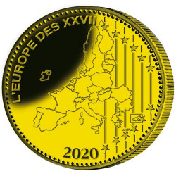 La pièce Euro Bronze France BE 2020