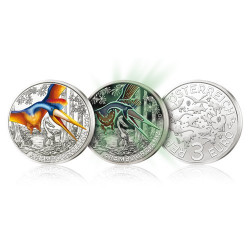 3 Euro Autriche 2020 Phosphorescente - Arambourgiana