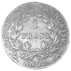 1 Franc Argent Bonaparte - 1er consul