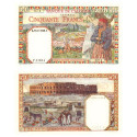 Billet 50 Francs Algérie 1945 - Couple algérien