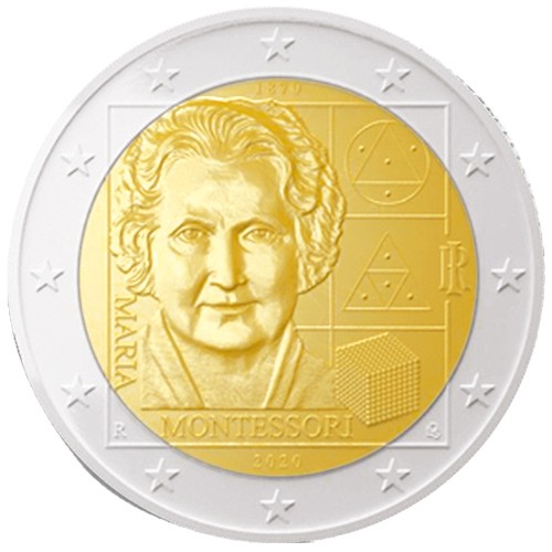 2 Euro Italie 2020 - Maria Montessori