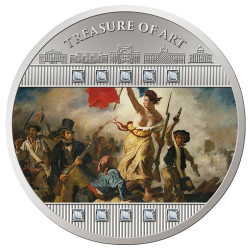 2 000 Francs Argent BE 2020 colorisée Delacroix - “La liberté guidant le peuple” 