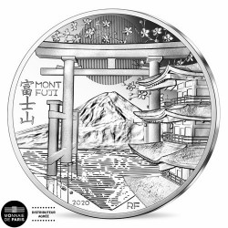 10 Euro Argent France BE 2020 - Mont Fuji