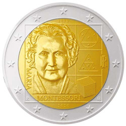 2 Euro Italie BE 2020 - Maria Montessori