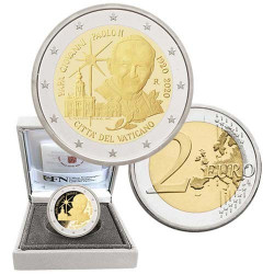 2 Euro Vatican BE 2020 - Centenaire de la naissance de Jean-Paul II
