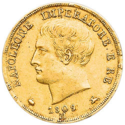 20 Lires Or Napoléon Ier - États Italiens et Royaume de Napoléon
