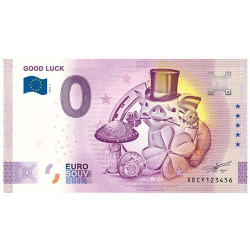 Billet Souvenir 0 Euro - Bonne chance