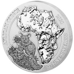 50 Francs Argent BU 2020 - Galago