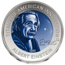 2 Cedis Titane 2020 colorisée - Albert Einstein