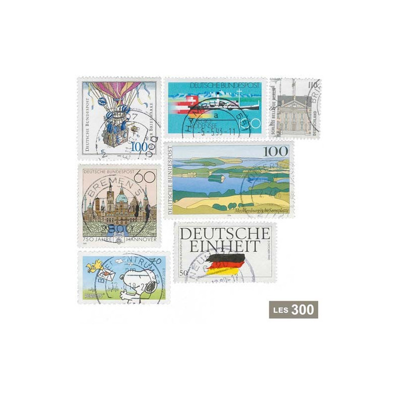 Timbres Allemagne fédérale Année Complète 1990