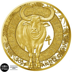 50 Euro Or France BE 2020 - Année du Buffle