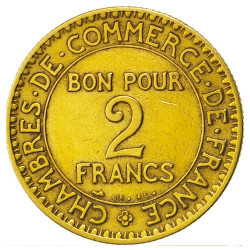 2 Francs Chambres de Commerce 1927