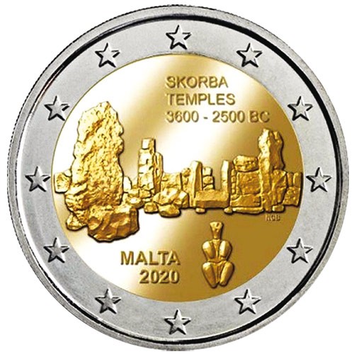 2 Euro Malte BU 2020 - Ta’Skorba