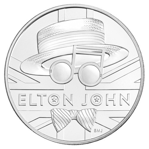 5 Livres Royaume-Uni BU 2020 - Elton John 5 Livres Royaume-Uni BU 2020 - Elton John