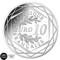 10 Euro Argent France 2020 - Jacques Chirac