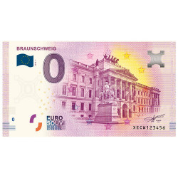 Billet Souvenir 0 Euro 2018 - Château de Brunswick