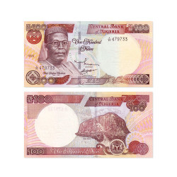 Lot de 5 billets Nigeria 1999-2004