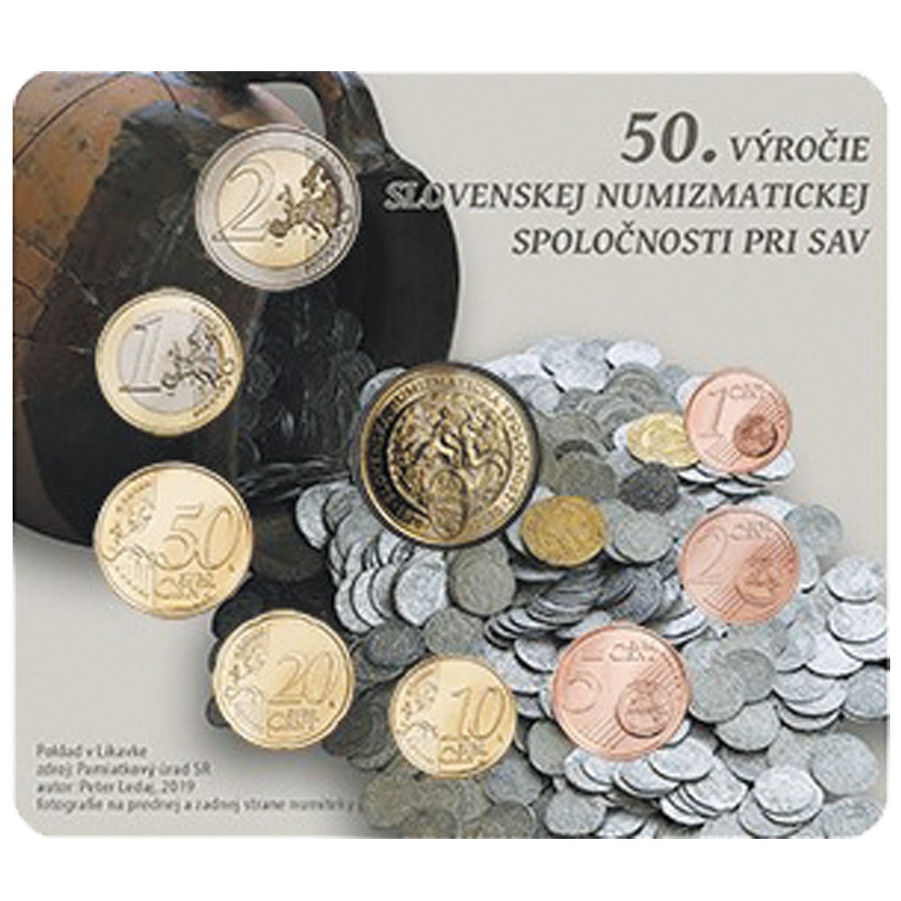 Série Slovaquie BU 2020 - 50 ans de la Société numismatique slovaque
