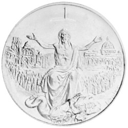 500 lires Argent Vatican 1983-1984 - Année Sainte