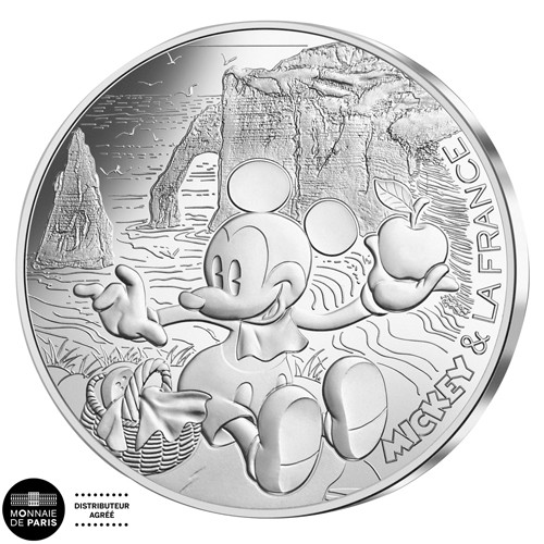 La 10 Euro Argent France 2018 Mickey à 14,50 Euros au lieu de 24,50 Euros