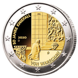 2 Euro Allemagne 2020 -...