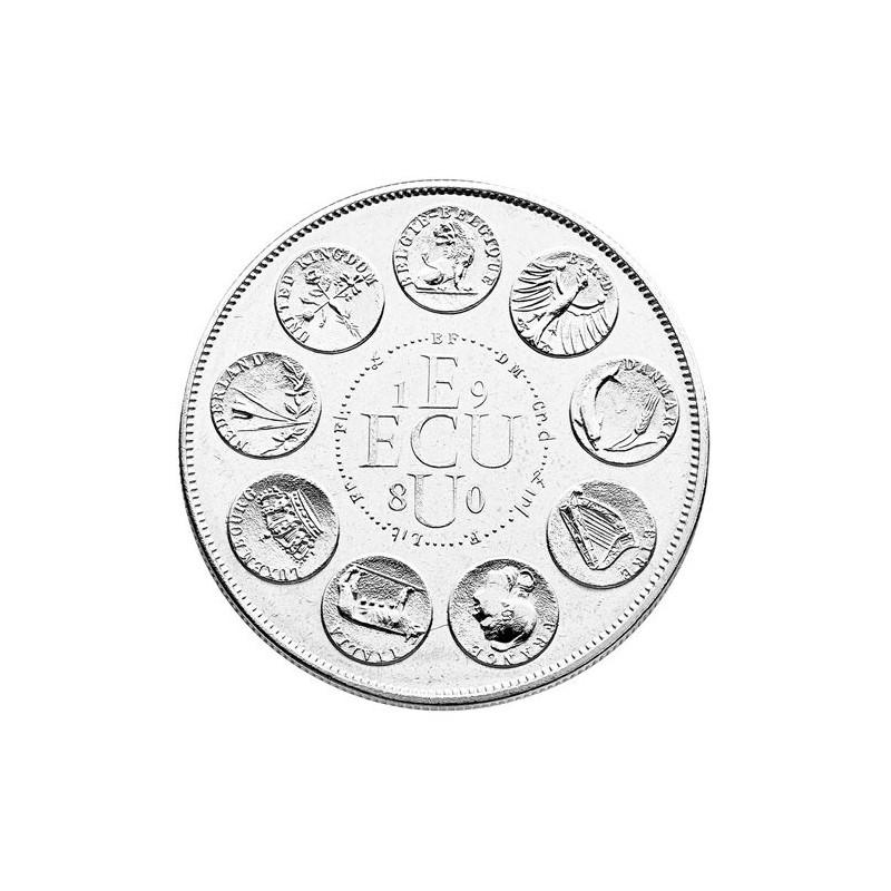 Médailles Ecu-Euro - Trésor du Patrimoine