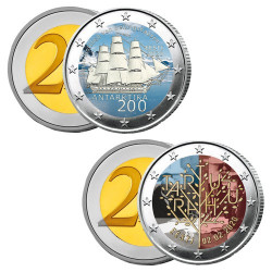 Lot 2 x 2 Euro Estonie 2020...